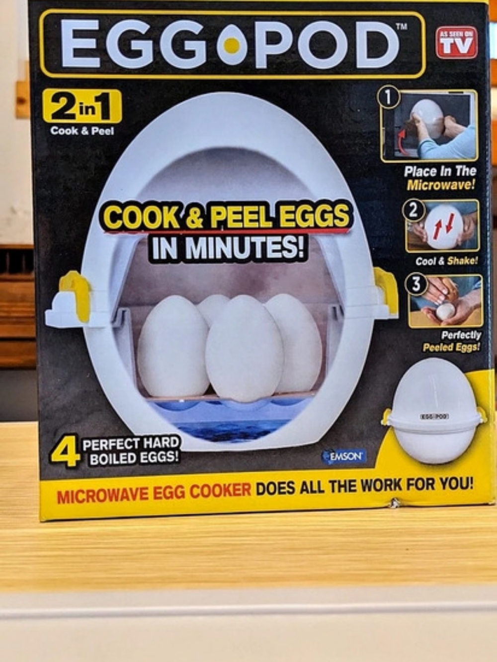 Eggpod Microwave Egg Cooker Kitchen Tool